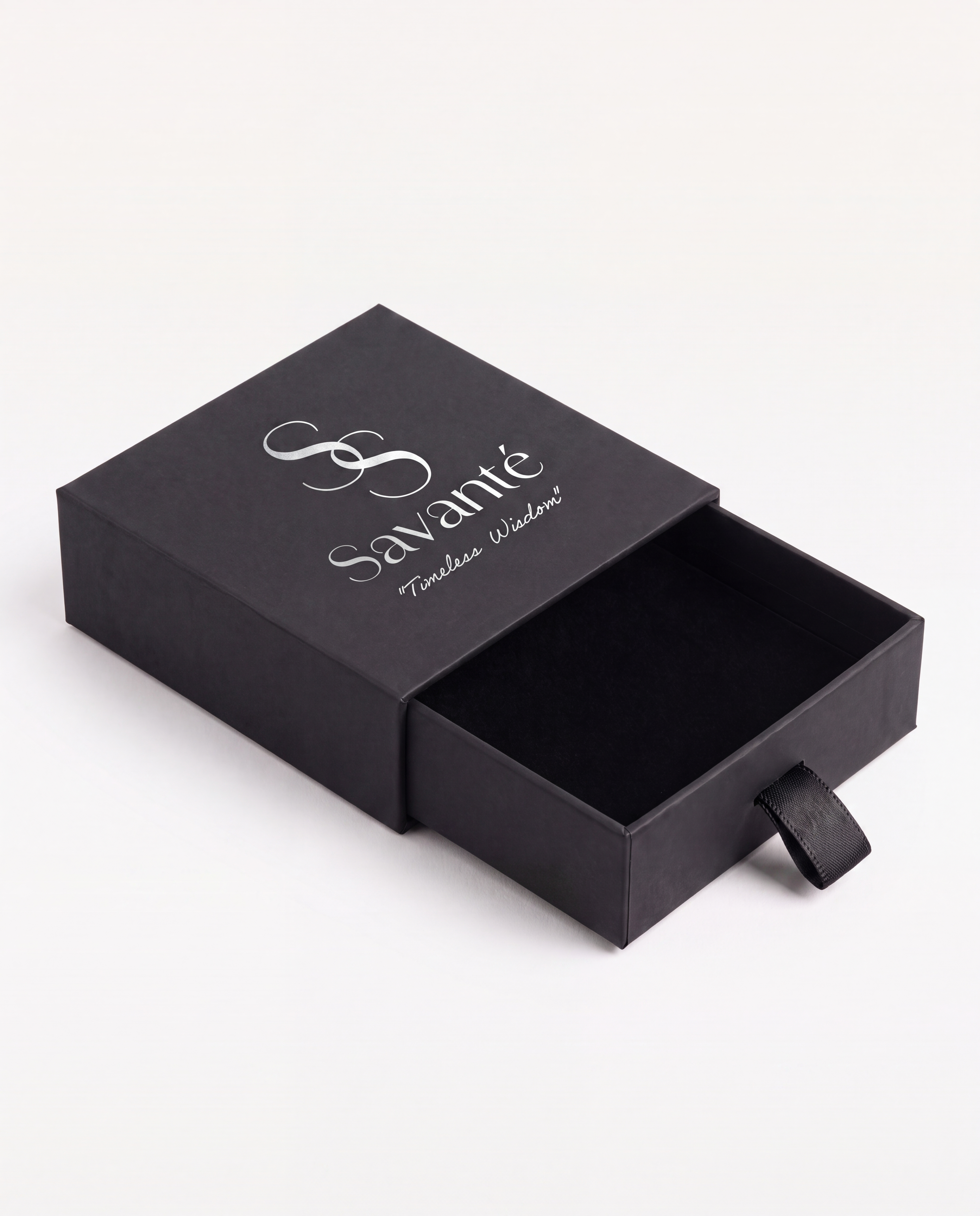 Silver Cross Loop Ring