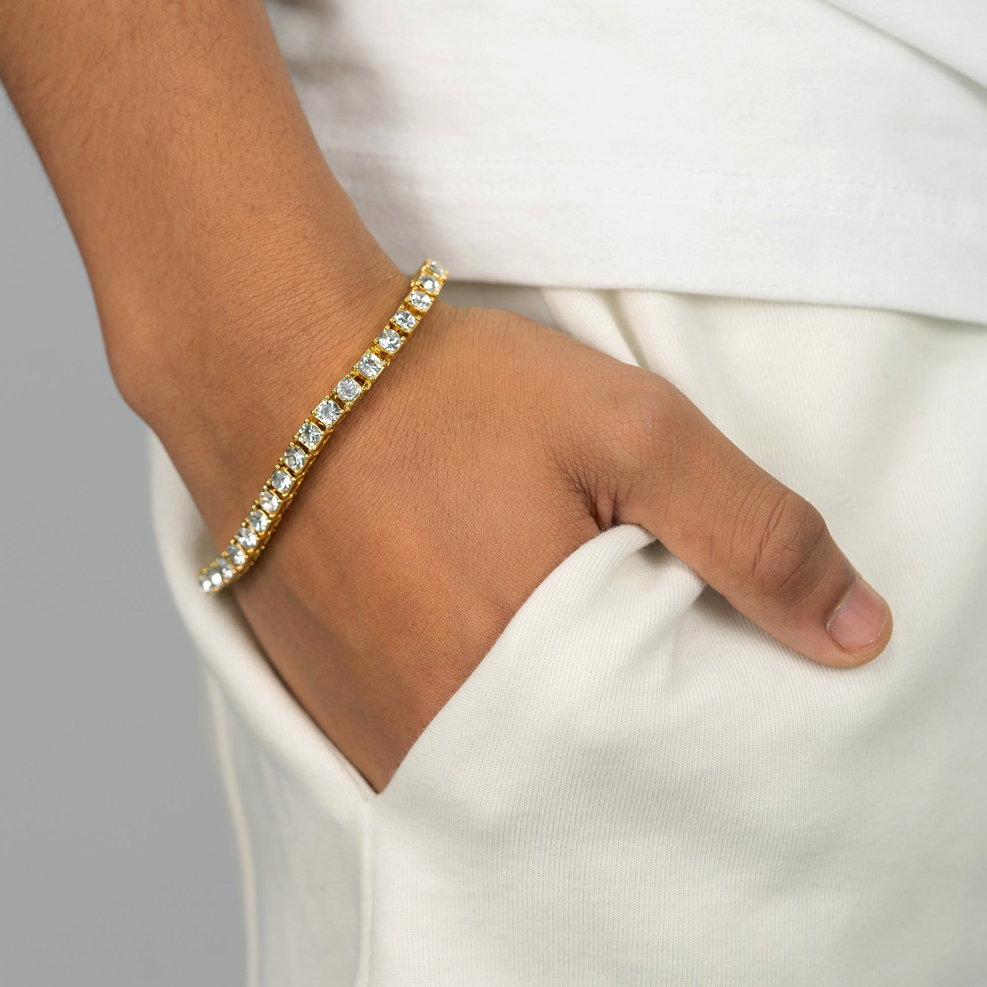 Savanté Gold Tennis Bracelet