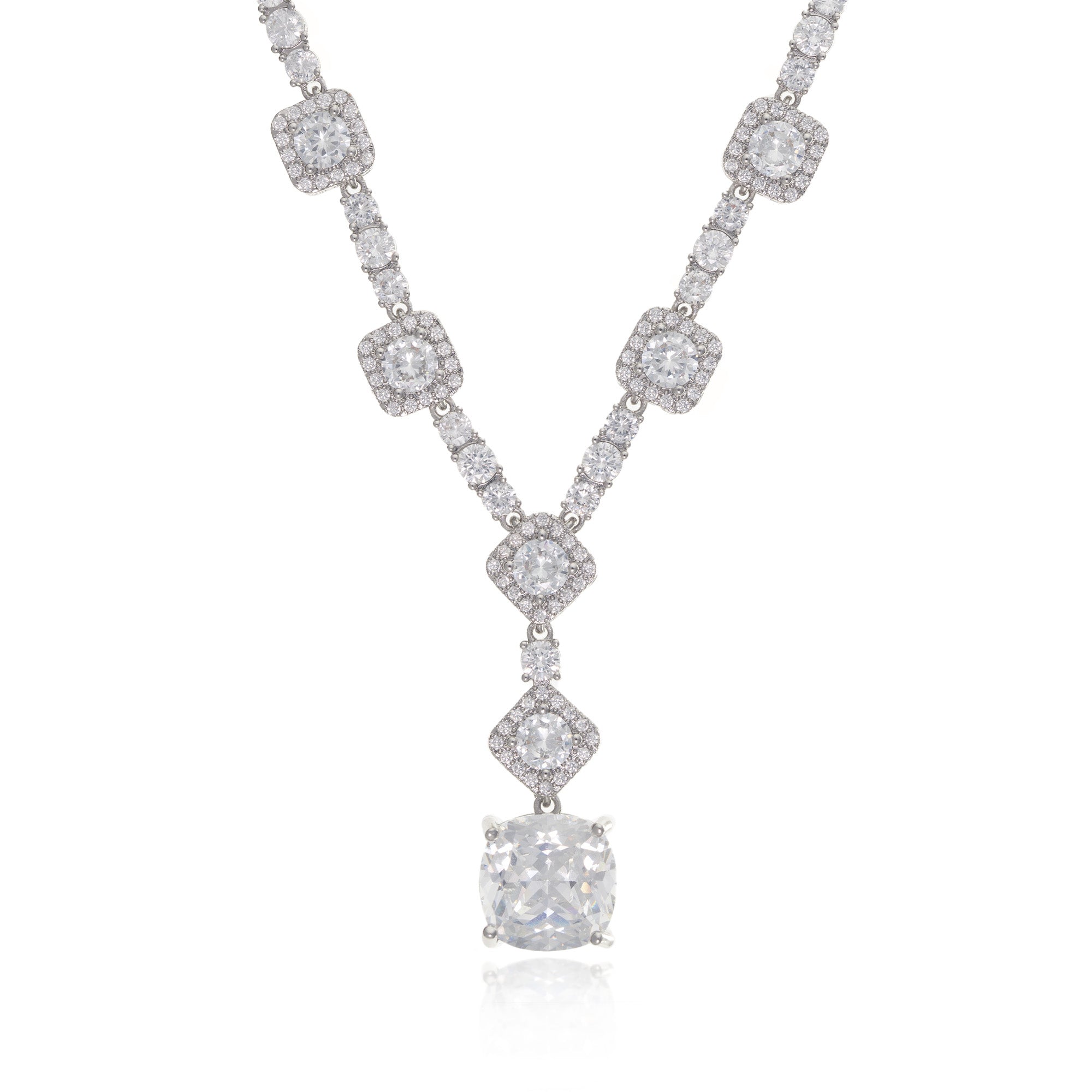 Savanté Diamond Drop Necklace